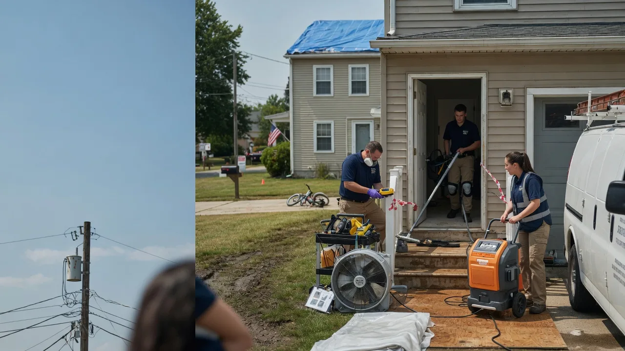 Water Damage Repair in Greene, RI near me